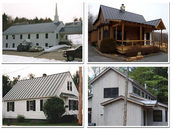 Different Buildings with New Roofs Different Buildings with New Roofs